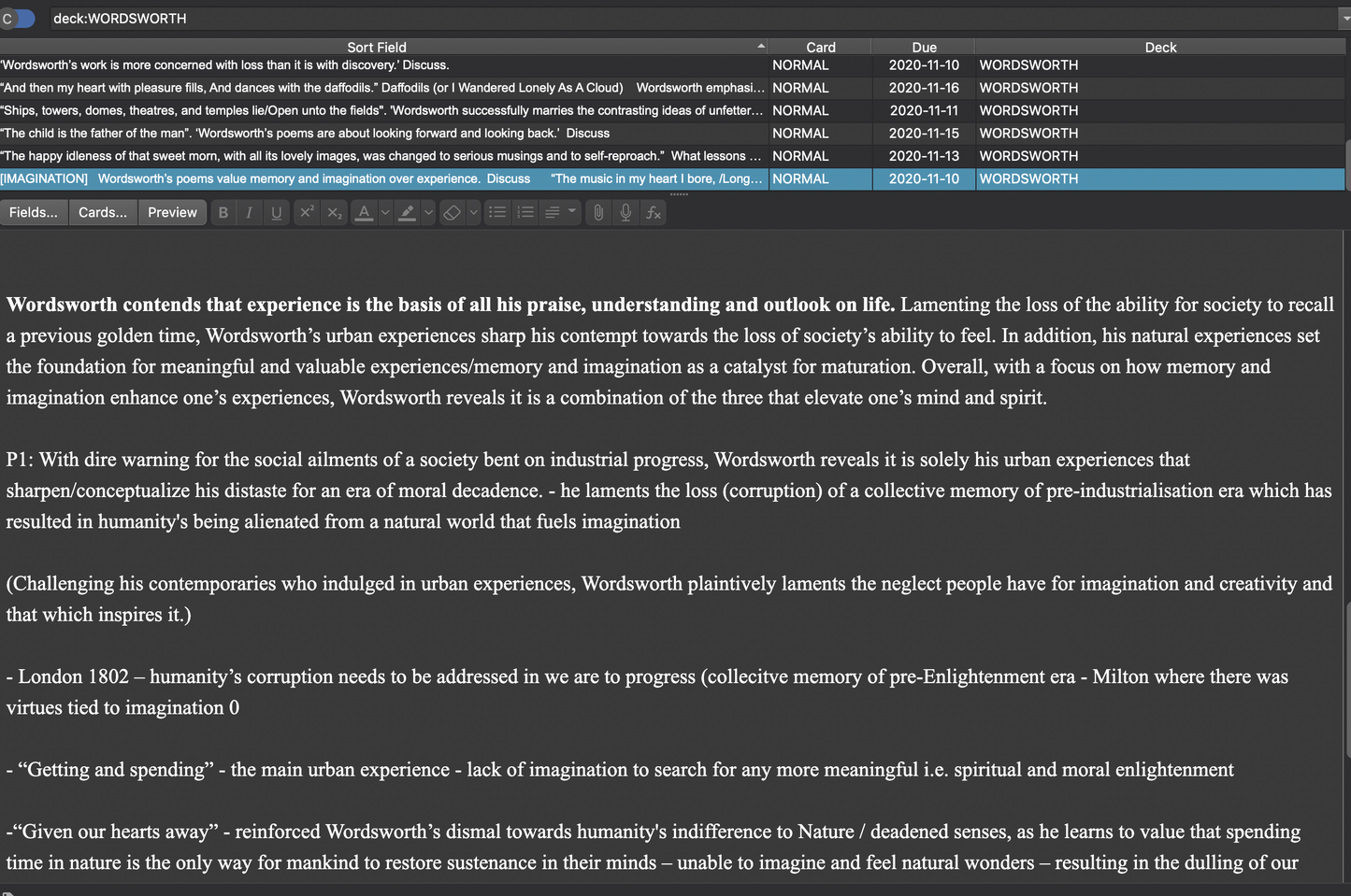 Wordsworth Flashcards x 111